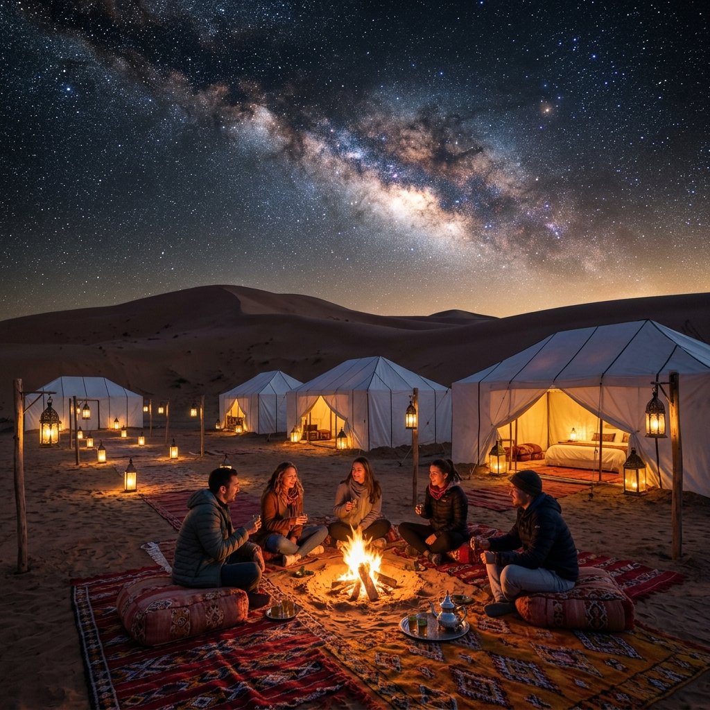 Luxury Desert Camp in Merzouga